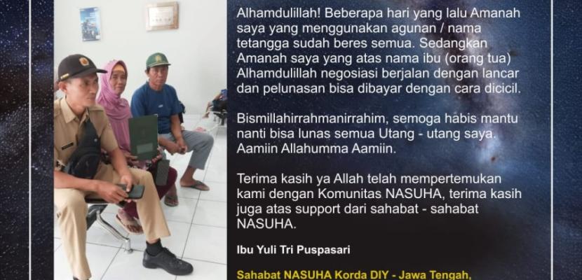 Berbekal Ilmu dari Nasuha, Agunan Selesai, Negosiasi Lancar.